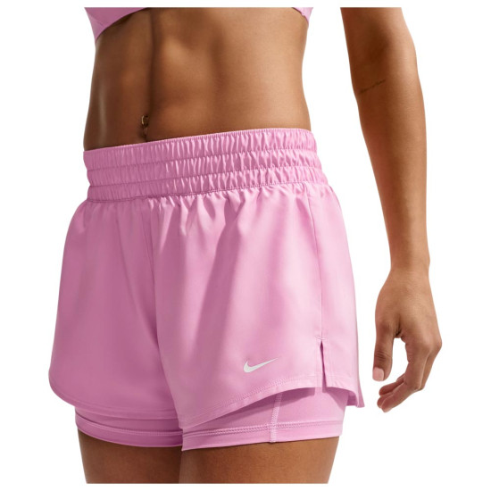 Nike Γυναικείο σορτς One Dri-FIT Mid-Rise 2in1 Shorts